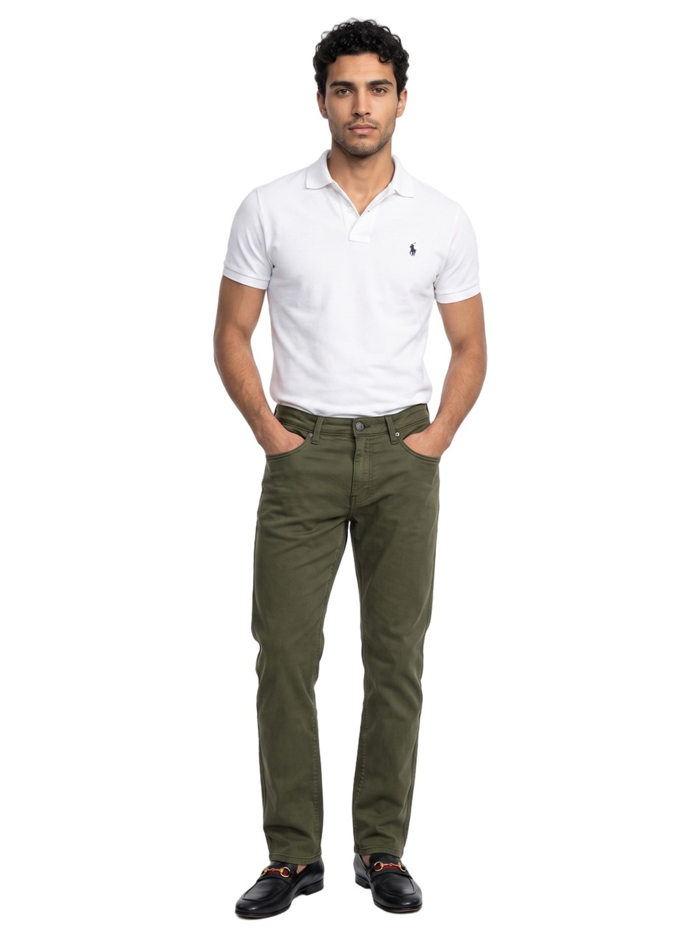 DU/ER Men Olive Green Seriously Technical Fabric NO SWEAT PANT Relaxed 33 x30